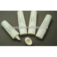 BB creme de plástico branco tubo de embalagem ótica tubo de cosméticos